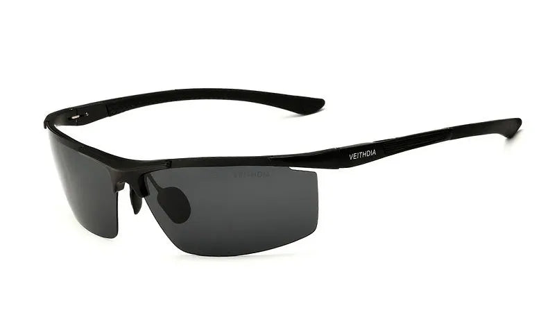 VEITHDIA – lunettes de soleil polarisées en aluminium et magnésium pour homme, avec revêtement miroir UV400, pour l'extérieur, accessoires 6588