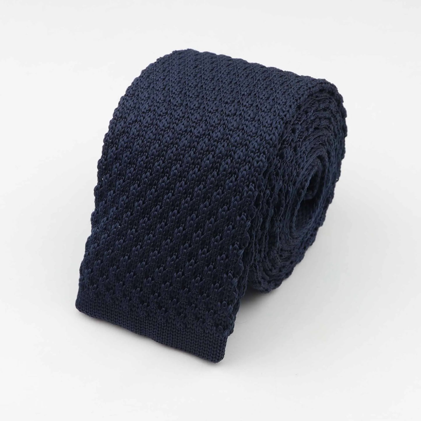 Mode hommes cravate colorée tricot cravates tricotées cravate couleur unie étroit mince maigre tissé plaine Cravate cravates étroites