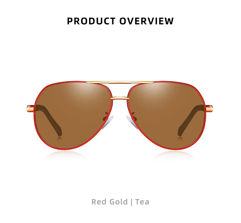 BARCUR Vintage lunettes de soleil en aluminium hommes revêtement polarisé lunettes de soleil classiques femmes ombre mâle accessoires de conduite