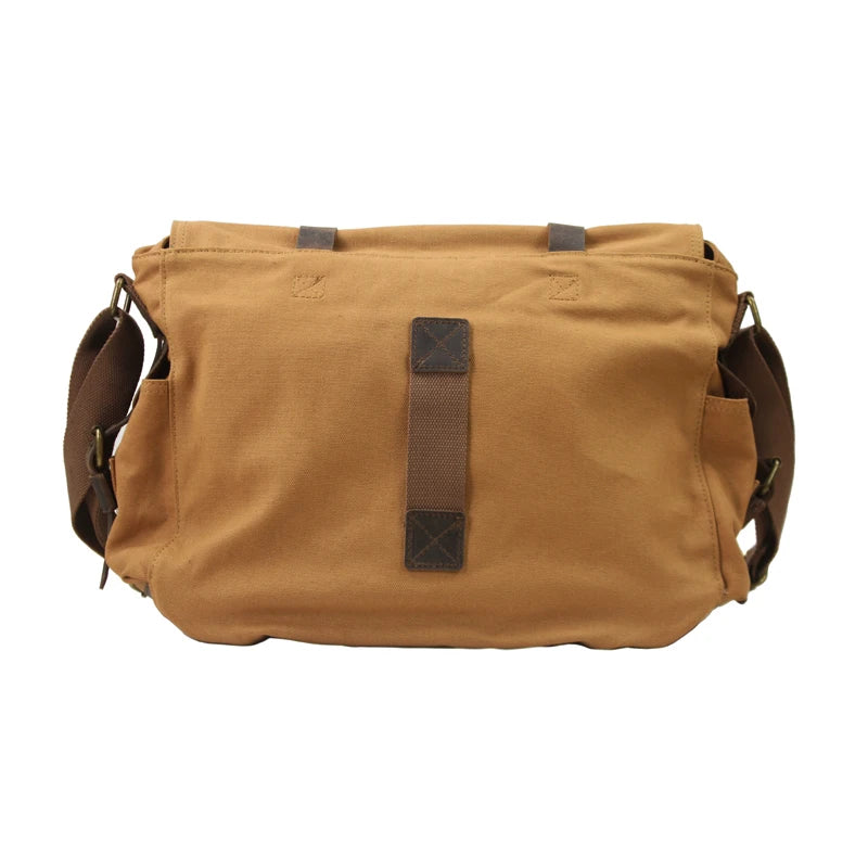 Je suis légende Will Smith toile + cuir véritable hommes sac de messager toile sac à bandoulière hommes sac à bandoulière fronde sac casual sacoche