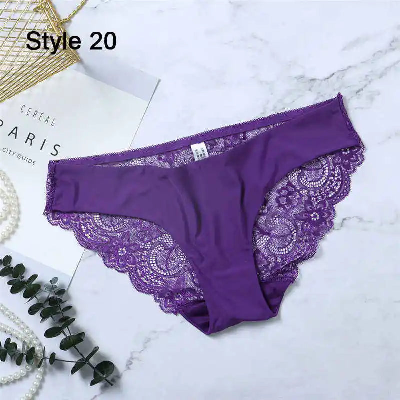 Seamless Women Low-Rise Panties Female Sexy Women Plus Size Underwear Fashion Lingerie Culotte