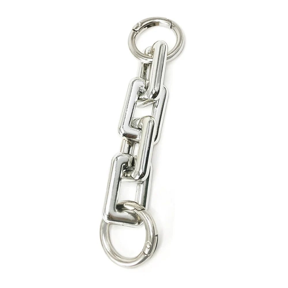 Bag Extension Metal Chain Crossbody Purse Bag Chain Strap Handbag Hanging Buckle DIY Replacement Chain Charms Shoulder Bag Belts