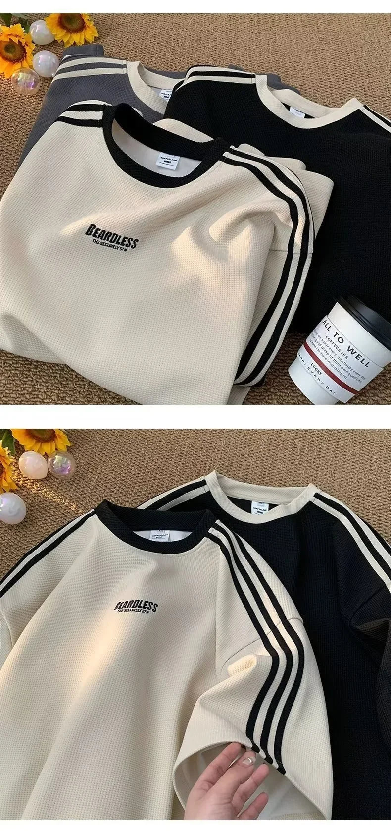Loose Casual American Style Men's T-shirt Summer Hot Sale Of The Season New Fashion Brand Short Sleeve Couple Half Sleeve Crew N