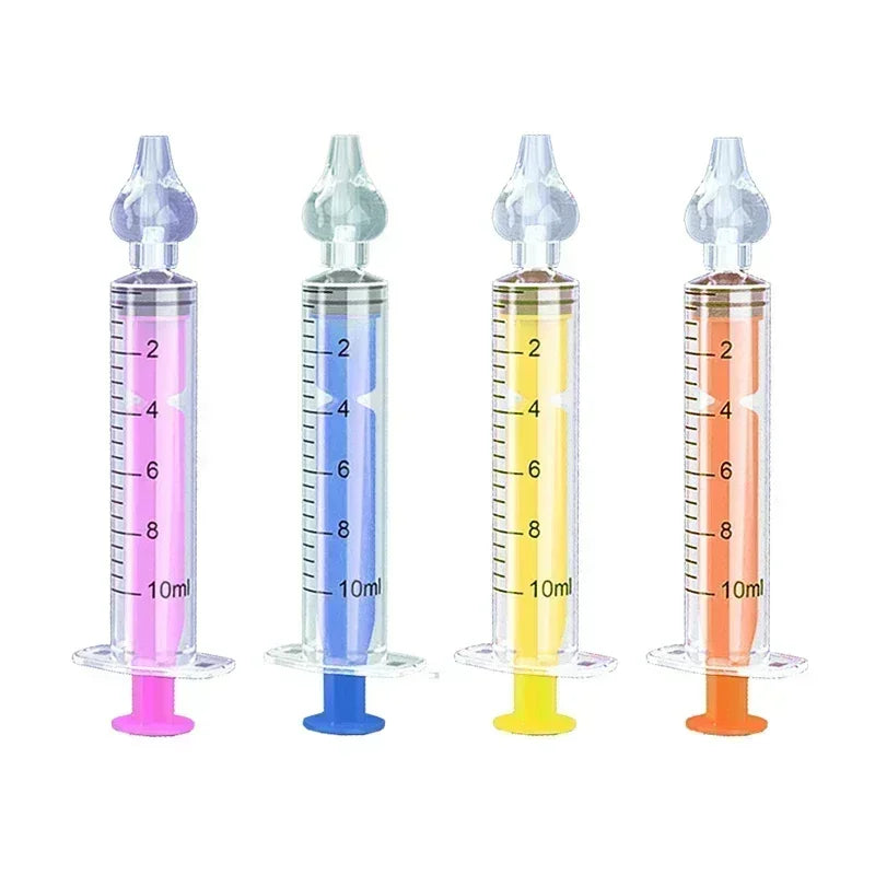 Seringue d'aspirateur nasal en silicone pour bébé, nettoyeur antarctique pour enfants, laveur nasal pour rhinite, irrigateur nasal réutilisable, lavage pour enfants