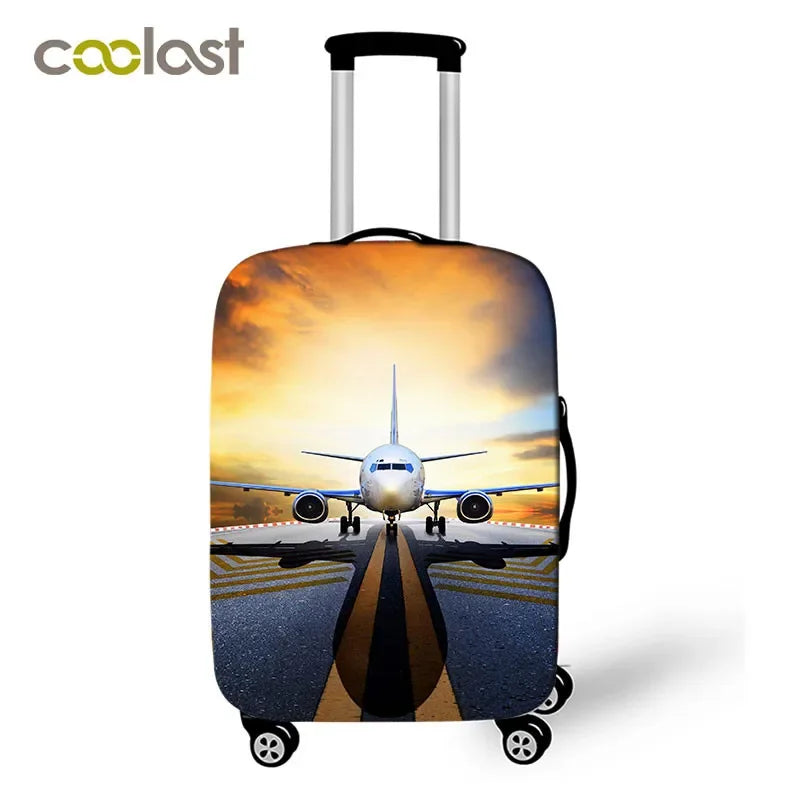 Personnalisez votre Image/nom/Logo housse de bagages accessoires de voyage housse de protection élastique housse de protection Anti-poussière