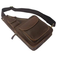 Je suis légende Will Smith toile + cuir véritable hommes sac de messager toile sac à bandoulière hommes sac à bandoulière fronde sac casual sacoche