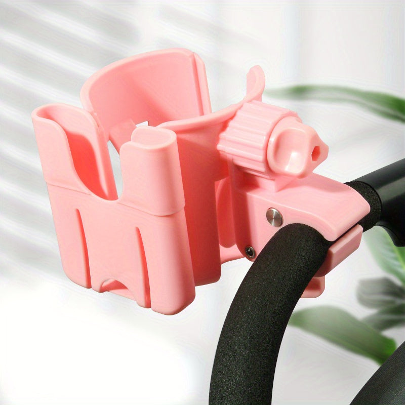 Porte-gobelet universel pour poussette avec support de téléphone, porte-bouteille pour fauteuil roulant, accessoires de poussette, 2 en 1