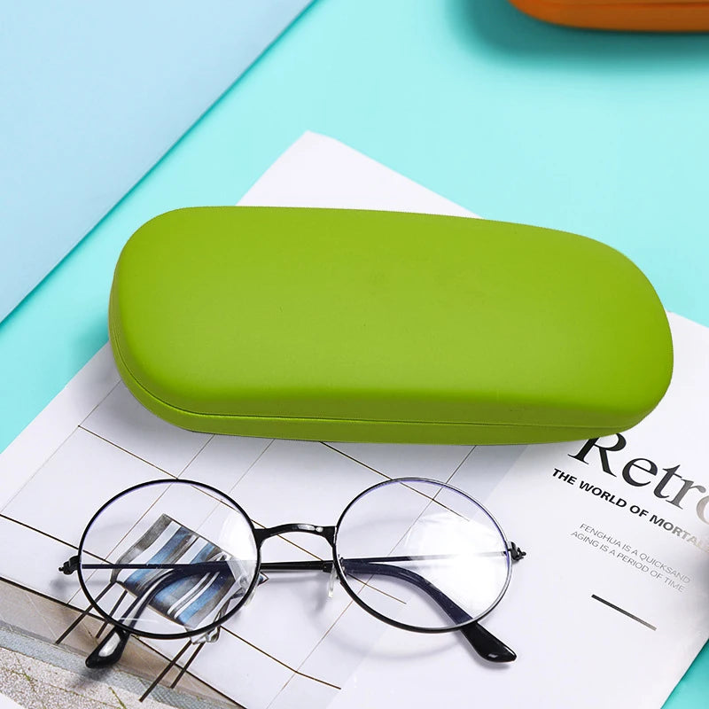 Colorful Hard Shell Eye Glasses Box Case Women Men Student Cute Sunglasses Stroage Organizer For Travel Eyewear Organization