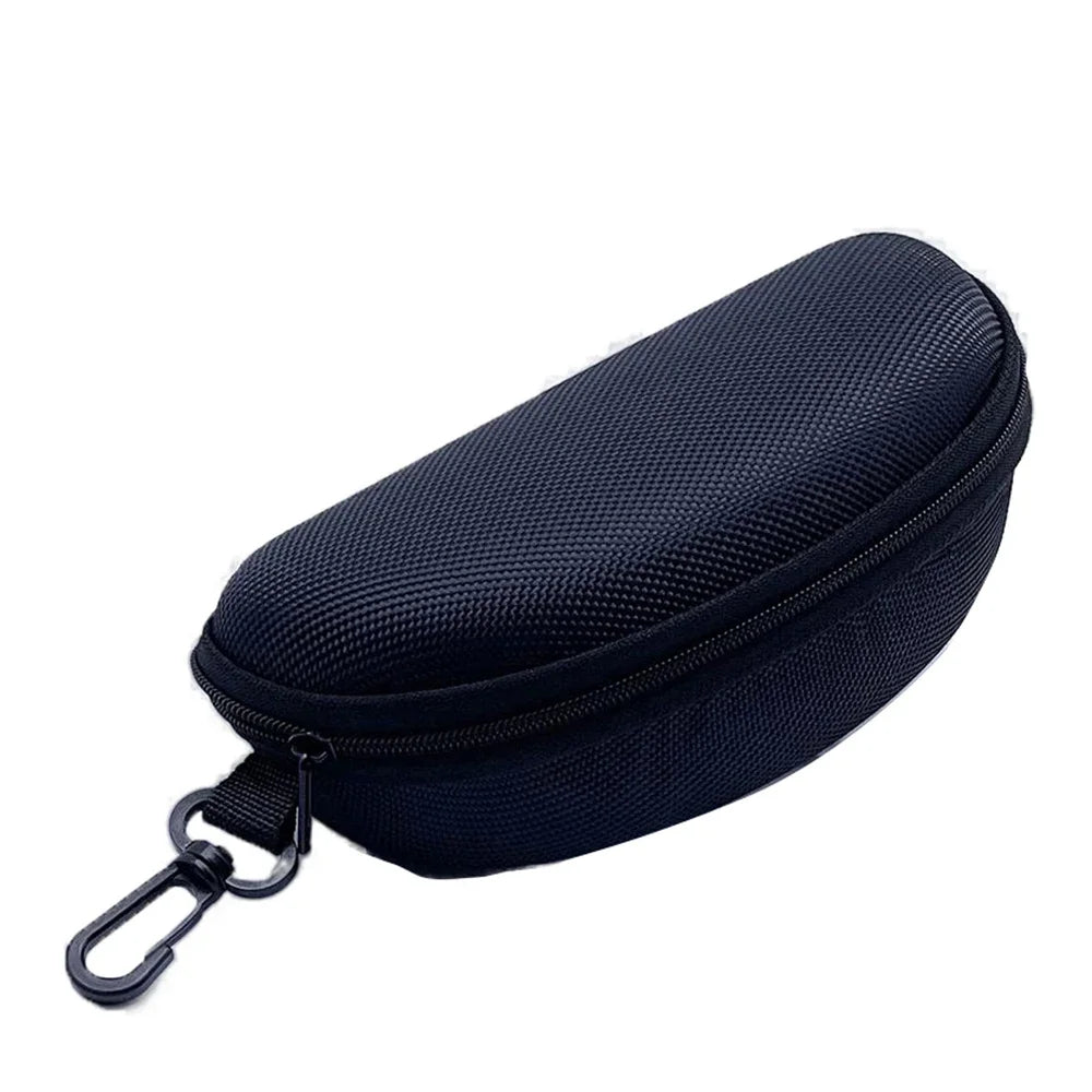 Sac de transport pour lunettes de soleil en 11 couleurs lunettes de lecture sac de transport boitier solide à fermeture à glissière poche de voyage, boîtier portable nouveau