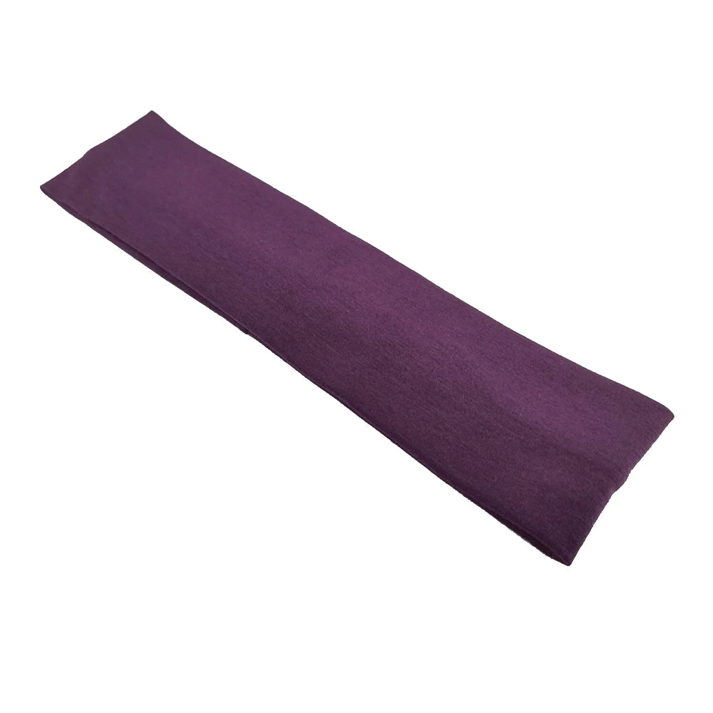 Summer Sports Yoga Women Headbands Not Tight Adjustable Running Absorb Sweat Elastic Hair Bands Soild Unisex Headband Wholesale
