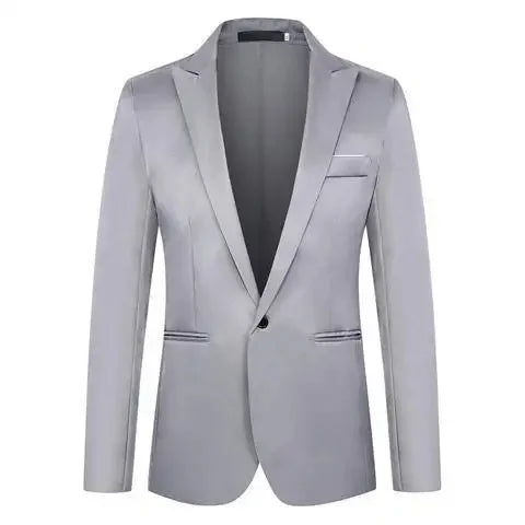 Veste de costume de printemps pour hommes, décontractée, polyvalente, tendance coréenne, simple boutonnage, vêtements pour hommes de Style occidental