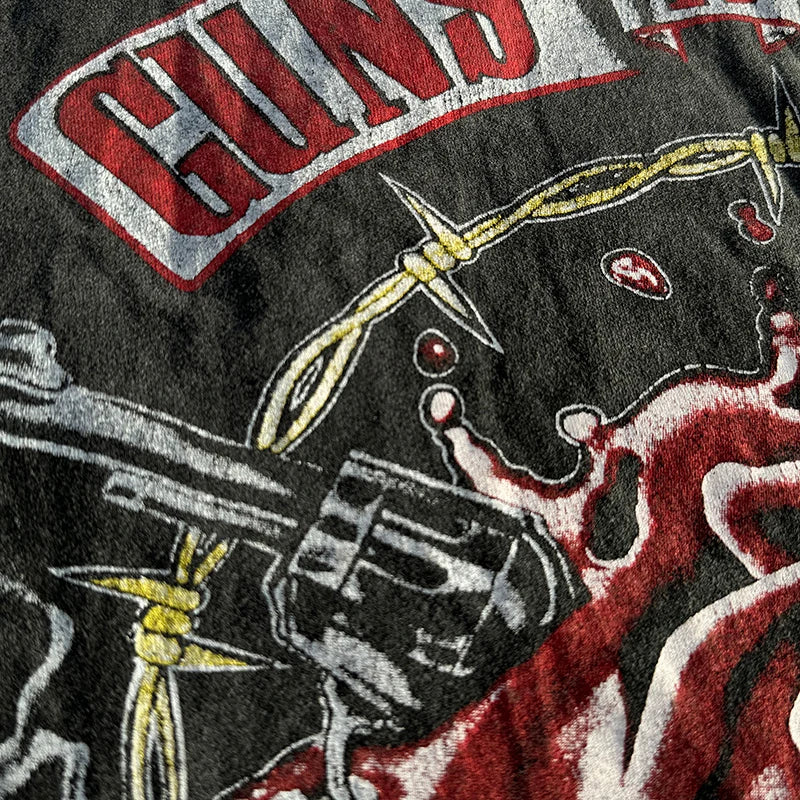 Graphics Print Vintage Washed Black Dirty Sleeveless T-Shirt Men Women Hip Hop Oversized Box Tee Best Quality Cotton T Shirt