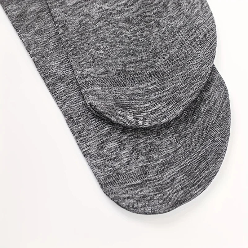 30 Pairs High Quantity Breathable Fiber Men's Socks Summer Comfortable Thin Ice Silk Socks High Elastic Business Casual Socks