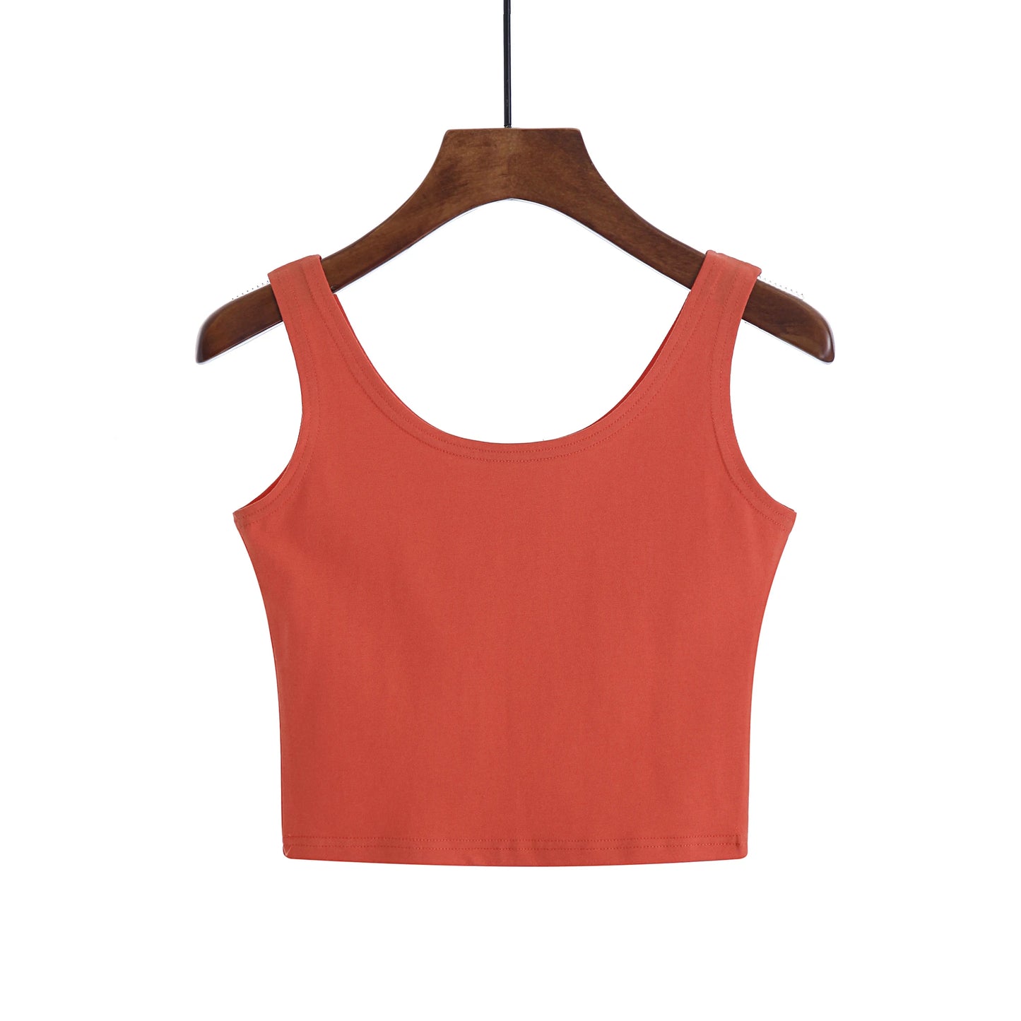 Débardeur court en 2024 coton pour femme, bustier tubulaire, couleur bonbon, mode, sexy, décontracté, gla2XL, 100%
