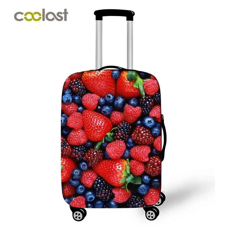 Personnalisez votre Image/nom/Logo housse de bagages accessoires de voyage housse de protection élastique housse de protection Anti-poussière
