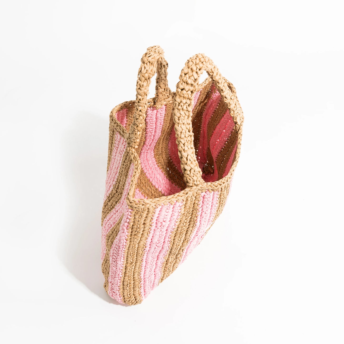 MABULA Women's Straw Knitting Shoulder Bag Hollow Out Handwoven Handbag Luxury Designer Totes Bag Large Capacity Beach Bolsas