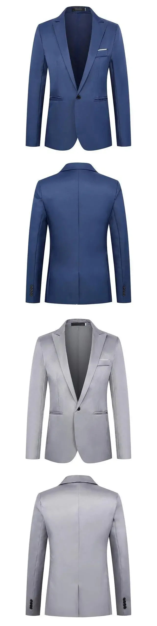 Veste de costume de printemps pour hommes, décontractée, polyvalente, tendance coréenne, simple boutonnage, vêtements pour hommes de Style occidental
