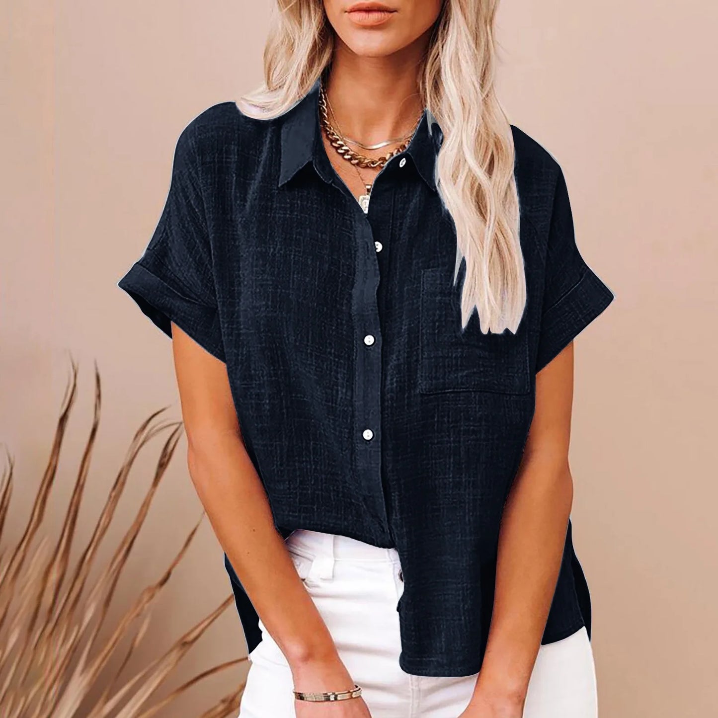 Summer Women Shirts Tops Cotton Linen T-shirt Women Top Camisas Mujer Casual T-Shirt Streetwear Loose Female T-Shirts New Shirt