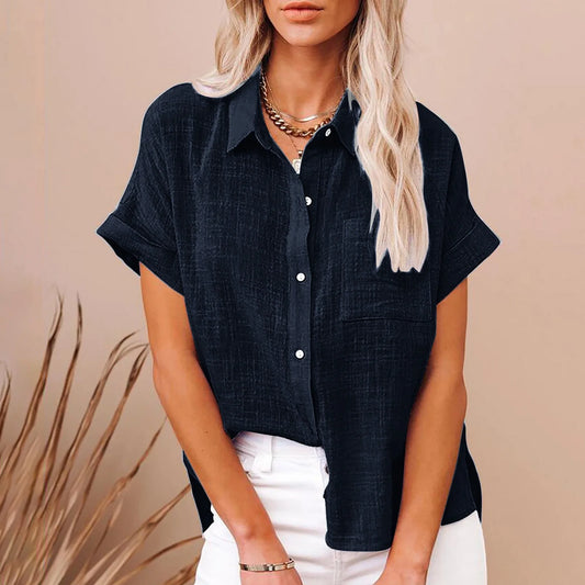 Summer Women Shirts Tops Cotton Linen T-shirt Women Top Camisas Mujer Casual T-Shirt Streetwear Loose Female T-Shirts New Shirt