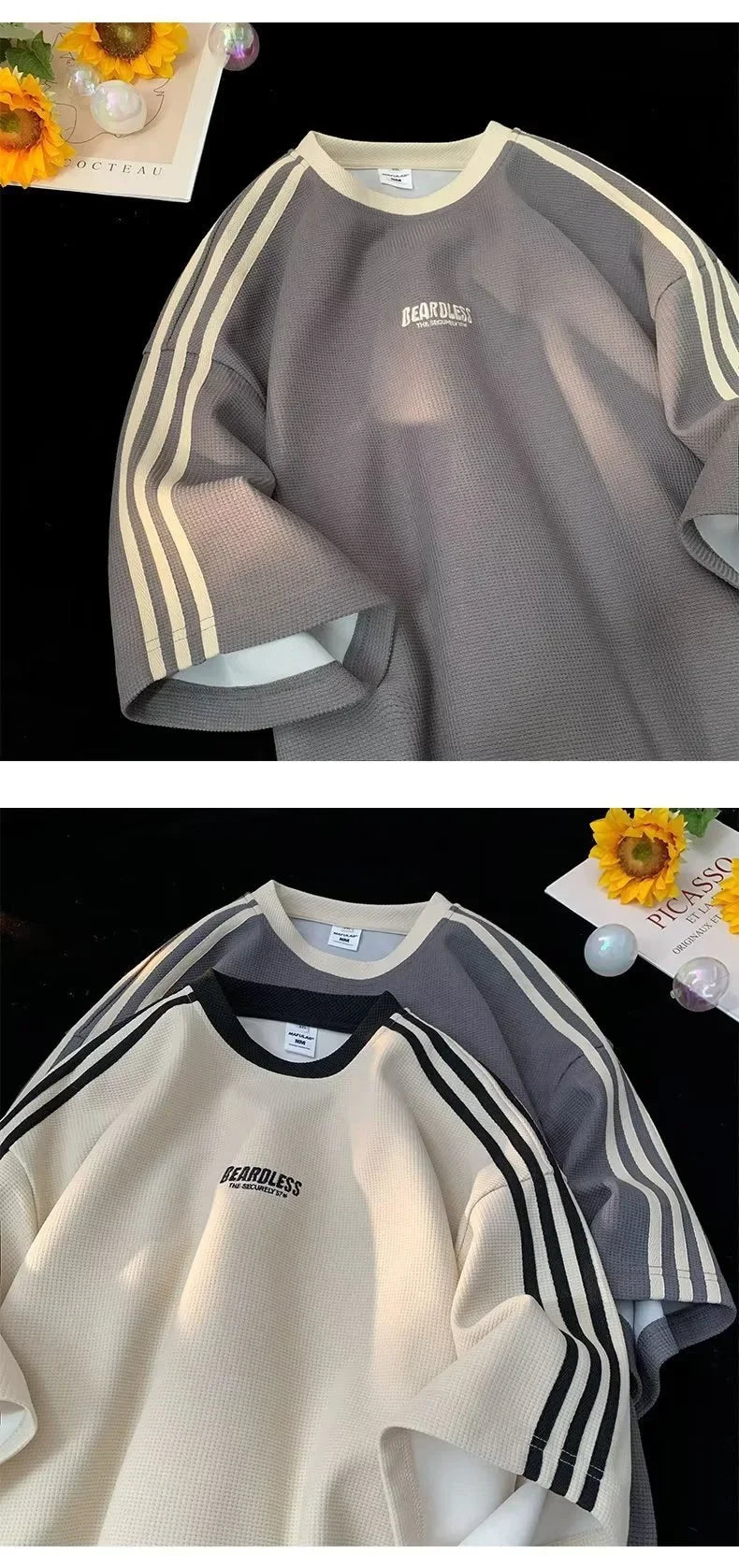 Loose Casual American Style Men's T-shirt Summer Hot Sale Of The Season New Fashion Brand Short Sleeve Couple Half Sleeve Crew N