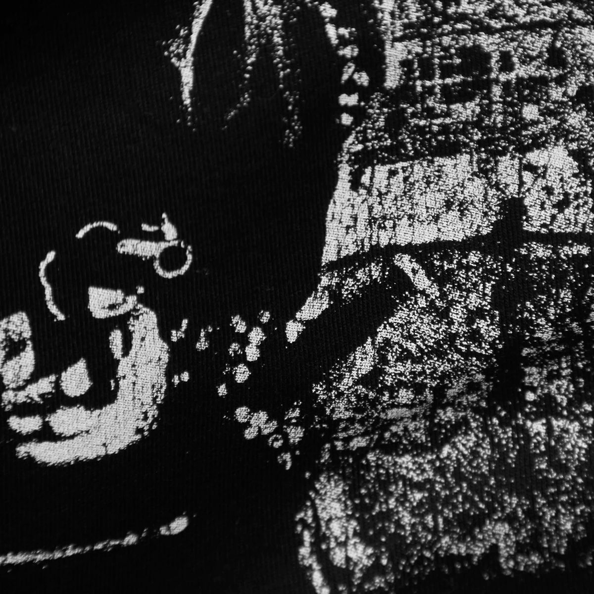 The Stalin T-Shirt Japanese Haedcore Punk Band The Comes Death Side  Gauze Suehiro Maruo Washed Cotton Men's Short Sleeves Shirt