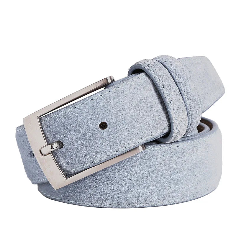 Nouveau Style marque de mode Welour ceinture en cuir véritable pour jean ceinture en cuir hommes ceintures de luxe en daim ceinture sangles