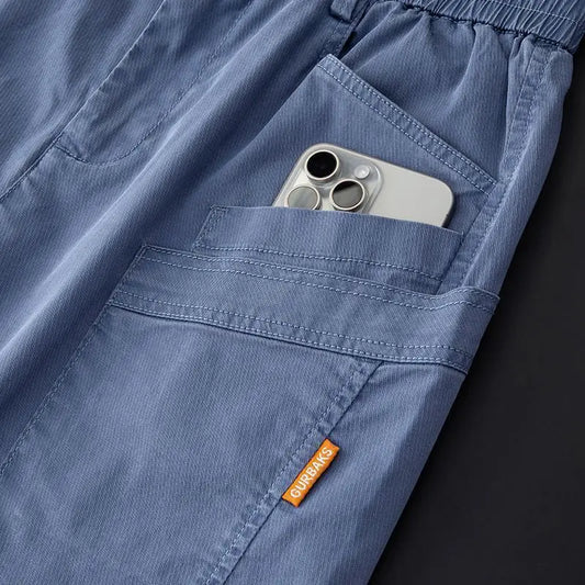 Summer thin new sports men's five-point shorts breathable comfortable casual versatile cargo pants