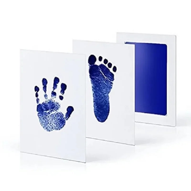 Tampons encreurs pour empreintes de mains de bébé, 2/4 pièces, sûrs, Non toxiques, sans contact, Kits de tampons encreurs sans encre, pour animaux de compagnie, chat, chien, patte, Souvenirs, cadeaux