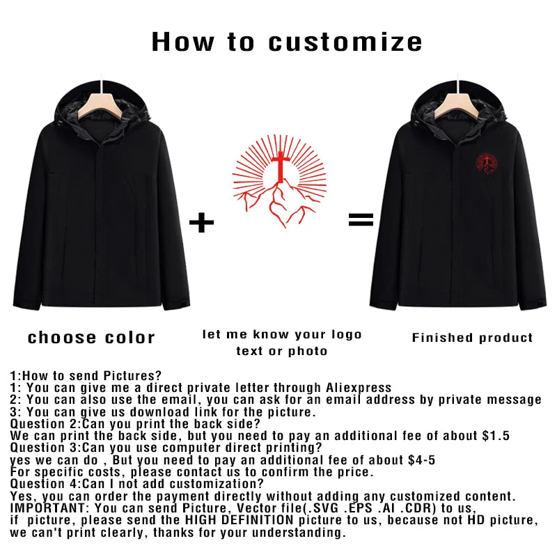 DIY logo Casual Japanese Coach Jacket Men's Spring Autumn New Brand Leisure Work Shirt Sle Open Cardigan Outerwear