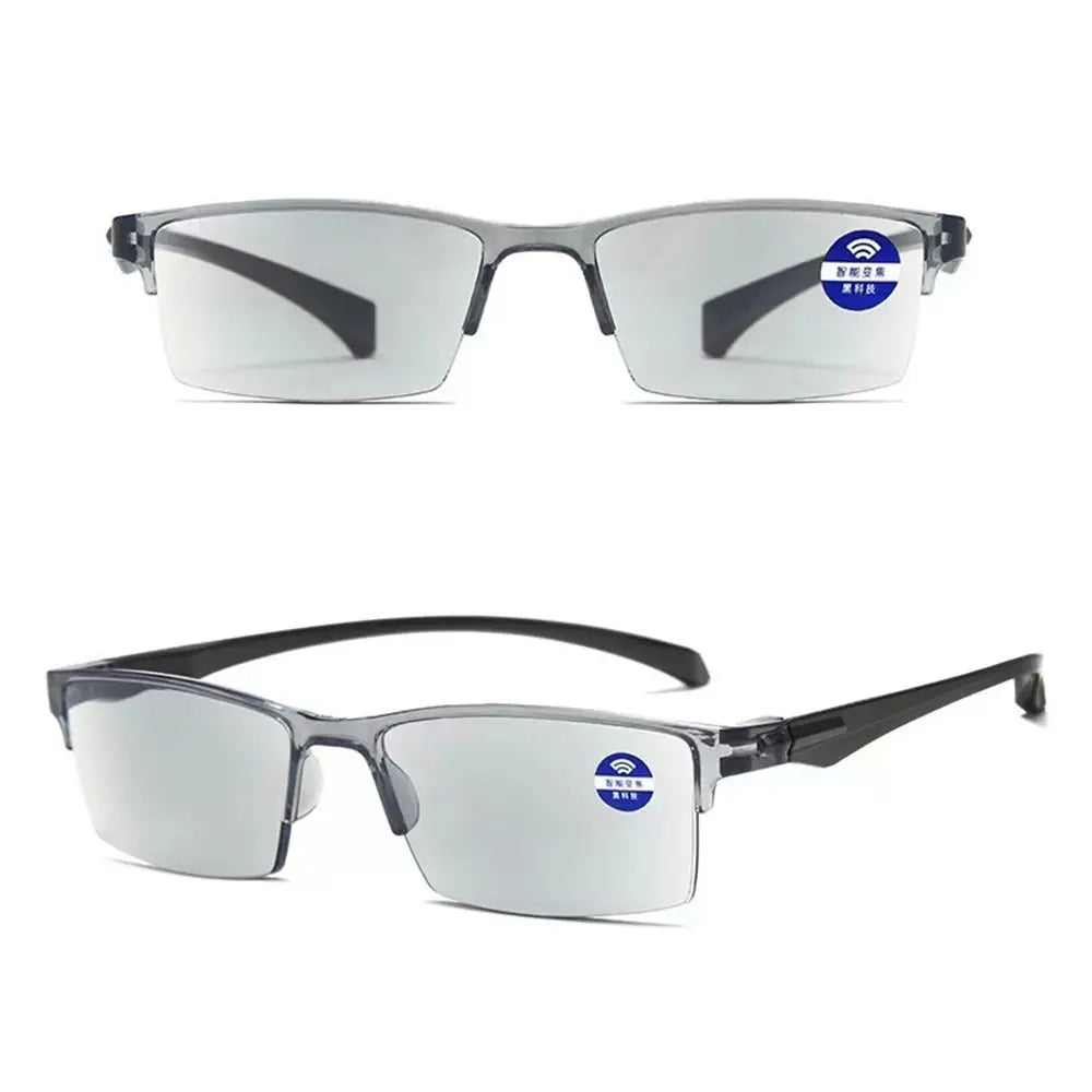 Anti Blue Ray Reading Glasses Smart Automatic Zoom Reading Glasses Autofocus Power Near Far Eye Protection Computer Glasses