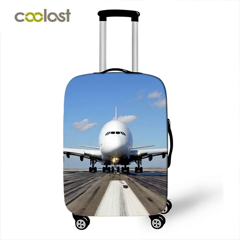 Personnalisez votre Image/nom/Logo housse de bagages accessoires de voyage housse de protection élastique housse de protection Anti-poussière