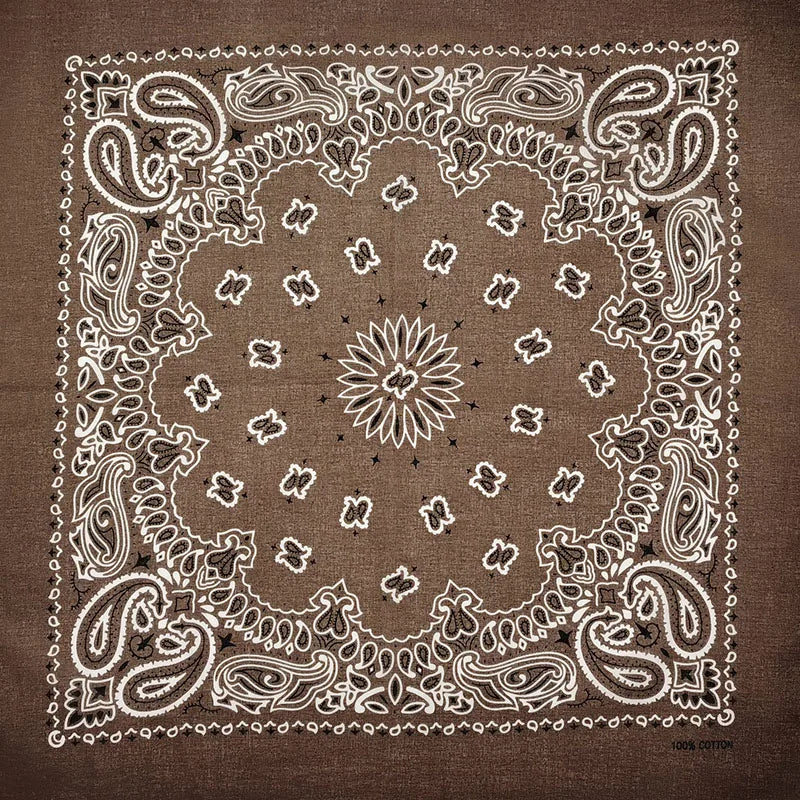 Nouvelle mode Hip Hop 100% coton Bandana carré écharpe 55 cm * 55 cm noir rouge Paisley bandeau imprimé pour femmes/hommes/garçons/filles