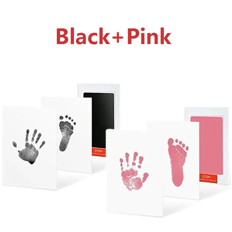 Tampons encreurs pour empreintes de mains de bébé, 2/4 pièces, sûrs, Non toxiques, sans contact, Kits de tampons encreurs sans encre, pour animaux de compagnie, chat, chien, patte, Souvenirs, cadeaux