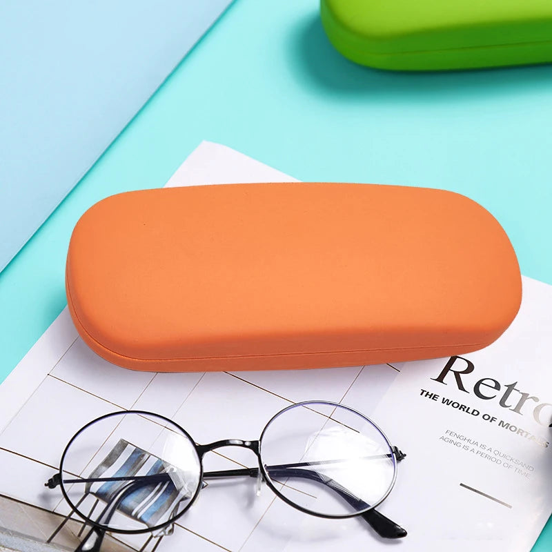 Colorful Hard Shell Eye Glasses Box Case Women Men Student Cute Sunglasses Stroage Organizer For Travel Eyewear Organization