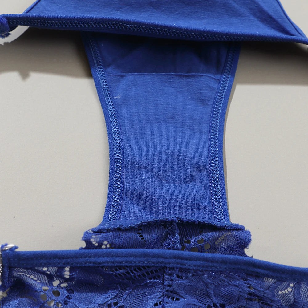 Women Panties Shiny Rhinestone Sexy Lace Lingerie Women Low Rise Female Cotton Underwear G-string  Ladies BriefsThong