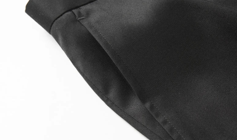 Business Trousers for Men Flared Social Tailoring Gray Bell Mouth Man Suits Pants Clothes Offer Fabric Fashion Classic Elegant