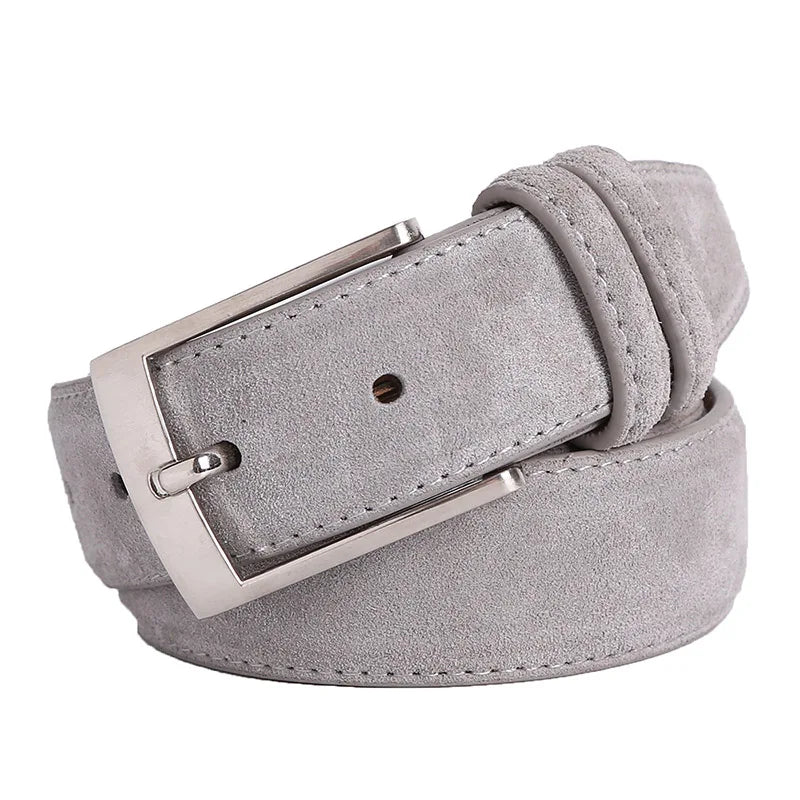 Nouveau Style marque de mode Welour ceinture en cuir véritable pour jean ceinture en cuir hommes ceintures de luxe en daim ceinture sangles