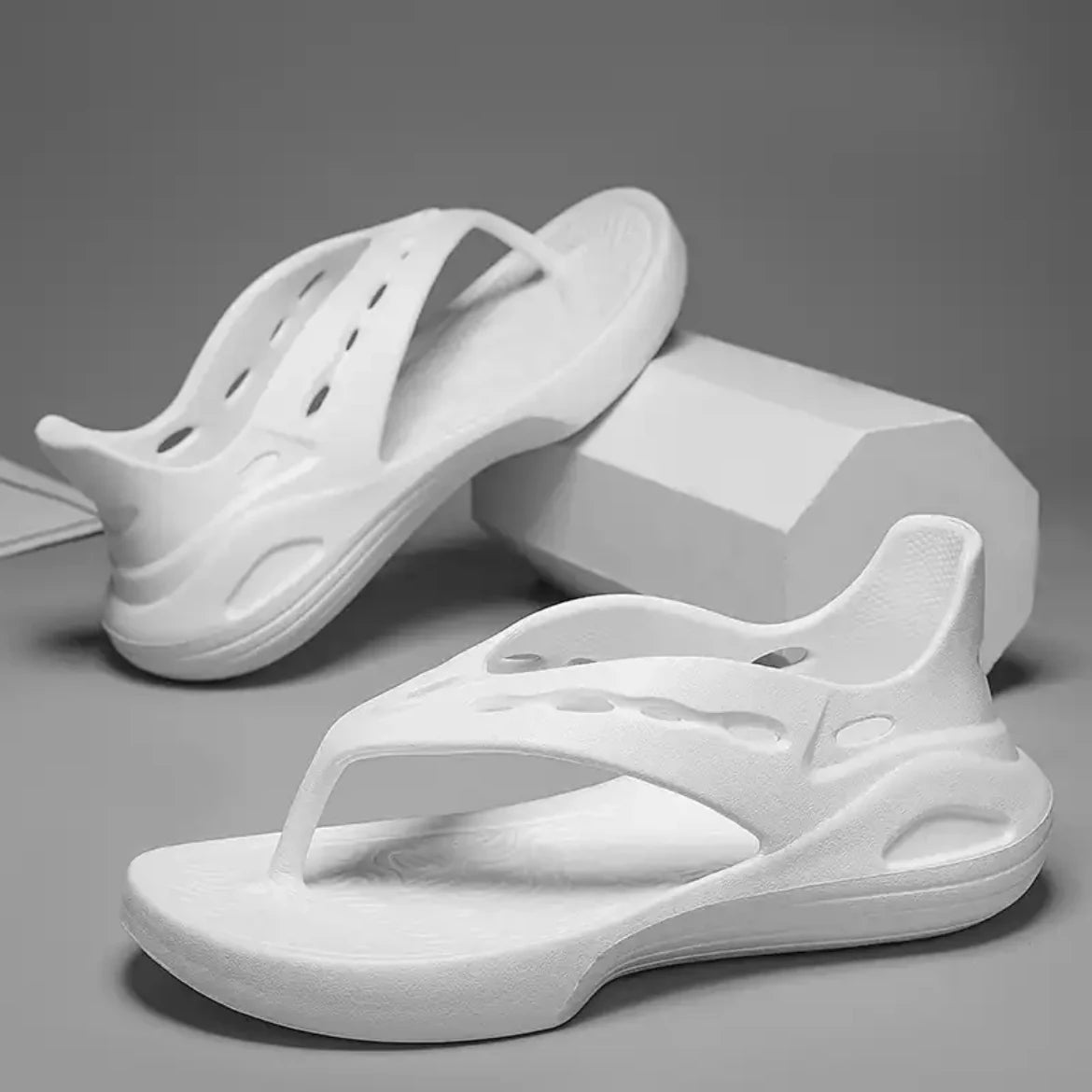 Men‘s Bag heel Flip-flops Slippers Indoor Outdoor Beach Sandals Fashion Casual Shoes Soft Slides Home Slippers Beach Shoes