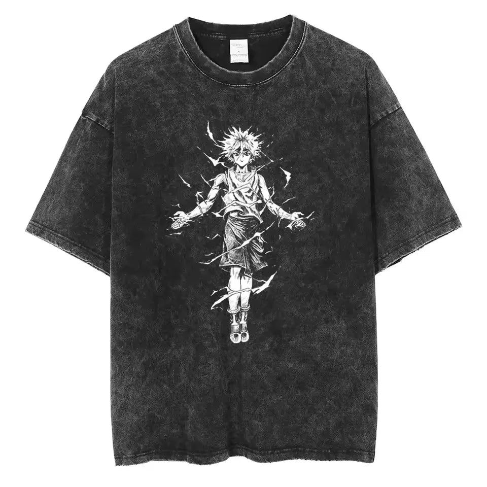 Summer Anime Print New Arrival Short sleeved Mens Clothes Tee Shirt Homme Graphic T-Shirts Men Tshirt for Men Ropa Hombre 50827
