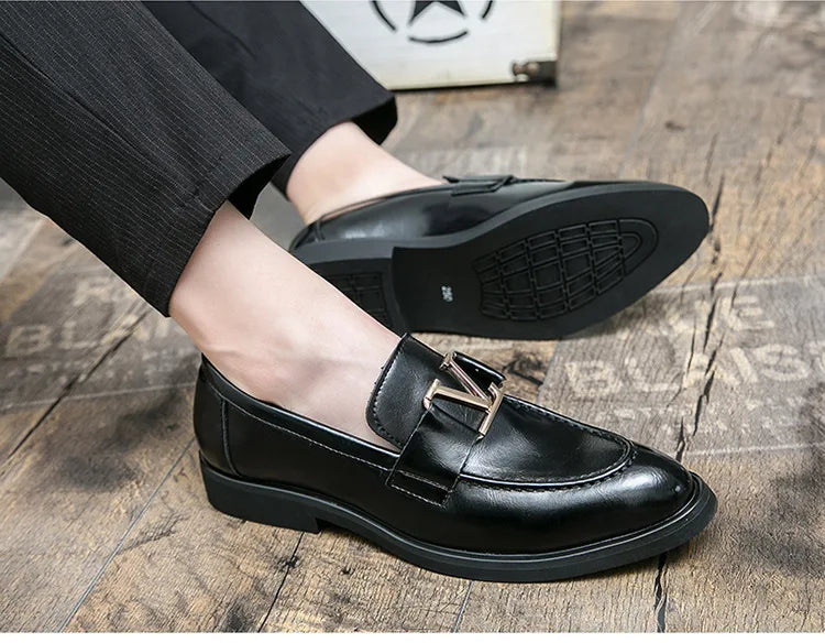 High Quality Men Loafers Shoes Man Fashion Comfy Slip-on Drive Moccasins Footwear Male Brand Leather Boat Shoes Men Casual Shoes