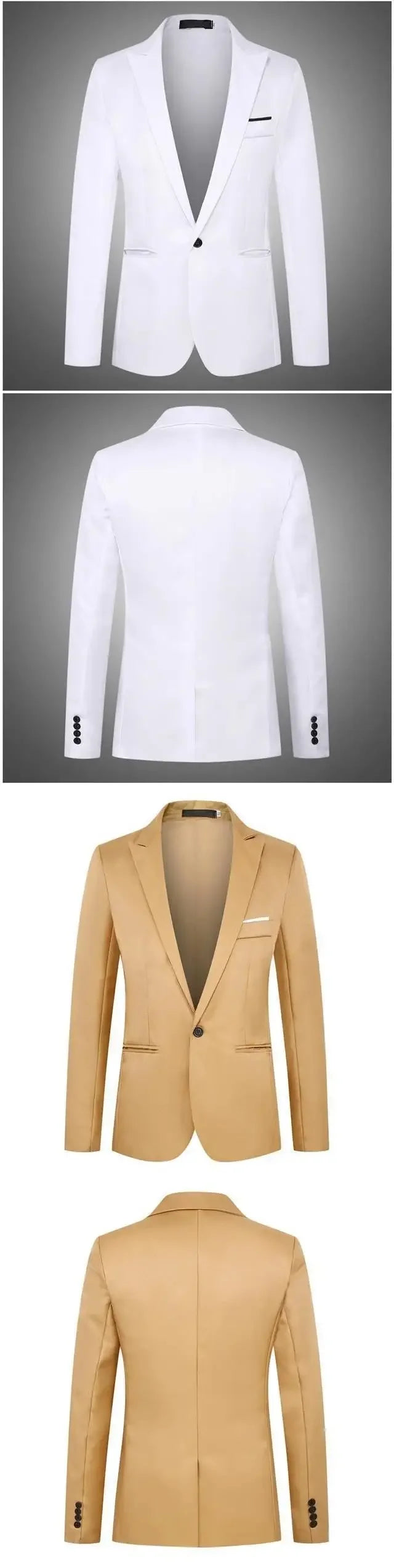 Veste de costume de printemps pour hommes, décontractée, polyvalente, tendance coréenne, simple boutonnage, vêtements pour hommes de Style occidental