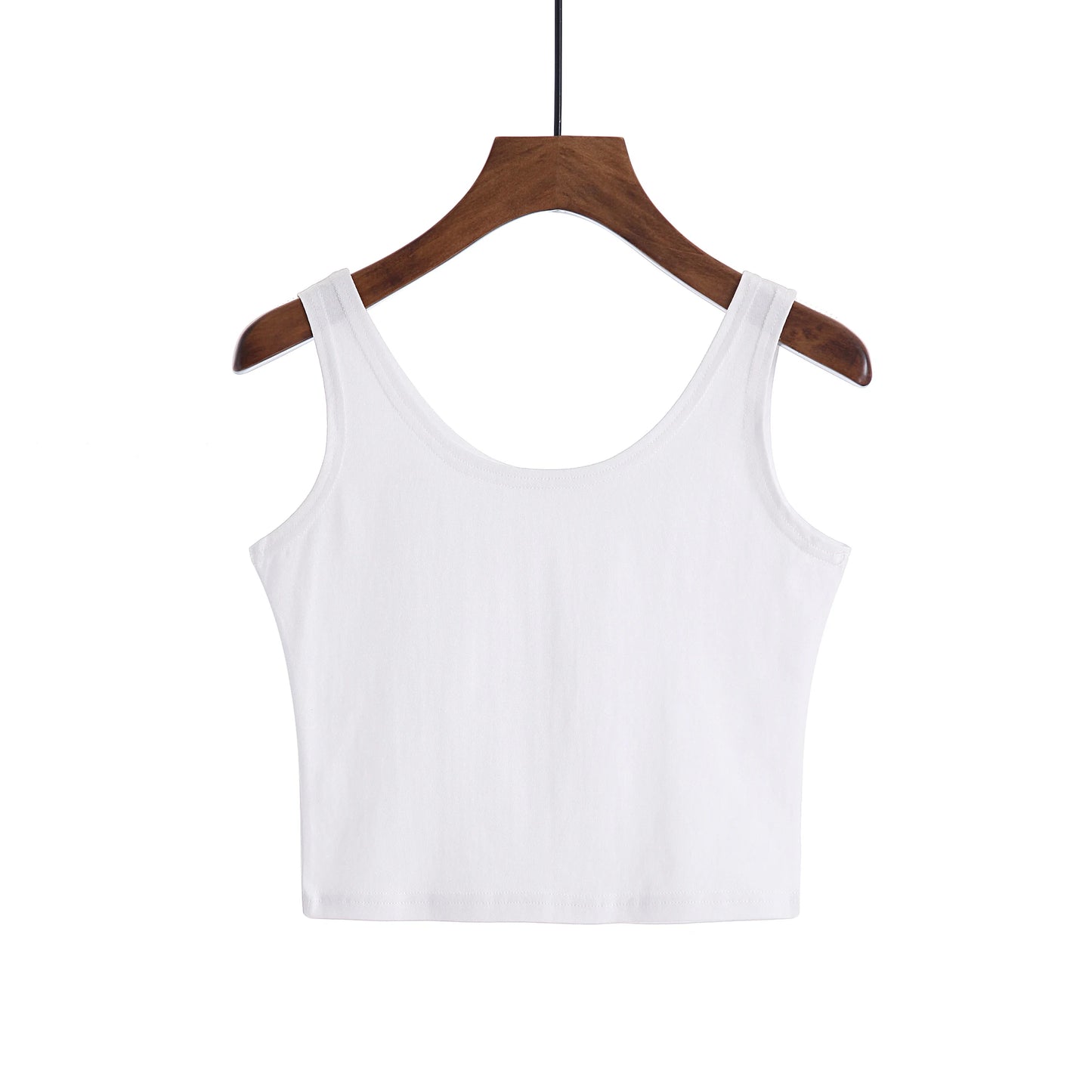 Débardeur court en 2024 coton pour femme, bustier tubulaire, couleur bonbon, mode, sexy, décontracté, gla2XL, 100%