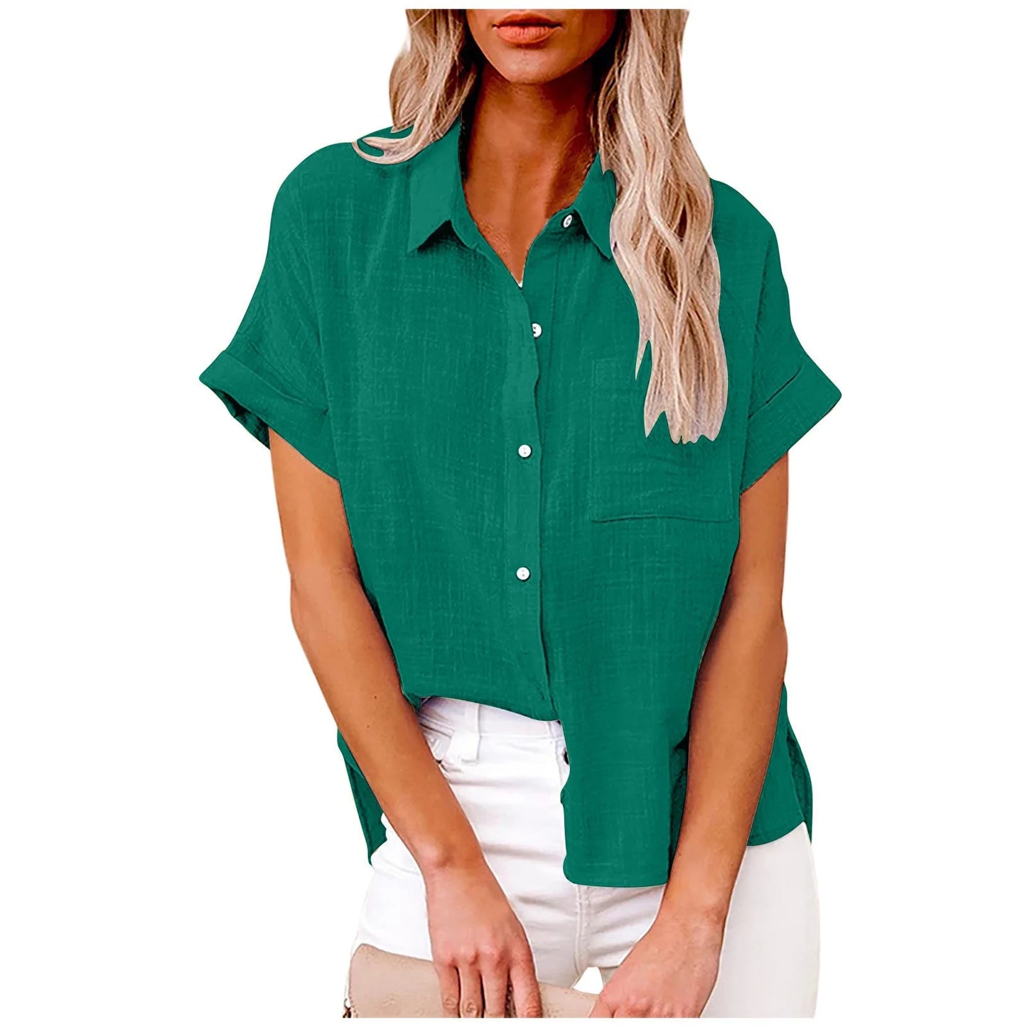 Summer Women Shirts Tops Cotton Linen T-shirt Women Top Camisas Mujer Casual T-Shirt Streetwear Loose Female T-Shirts New Shirt