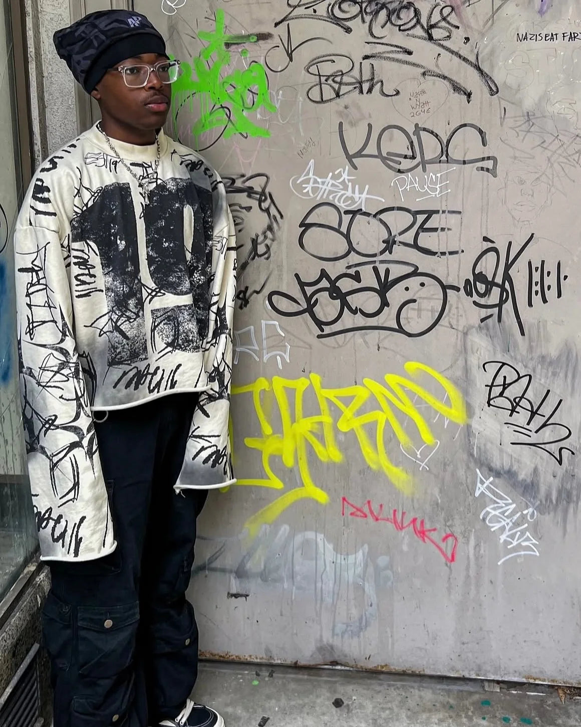 Y2K Men T Shirt vintage Print Graphic Gothic Long Sleeves Harajuku Oversized T Shirt Fashion Hip Hop Punk Casual Streetwear Tops
