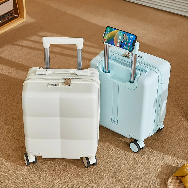 14inch Carry-On Suitcase, Lightweight and Durable, Compact and Fashionable Suitcase 360 ° Universal Wheel Travel Essentials