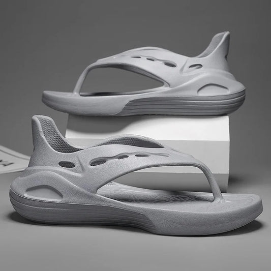 Men‘s Bag heel Flip-flops Slippers Indoor Outdoor Beach Sandals Fashion Casual Shoes Soft Slides Home Slippers Beach Shoes