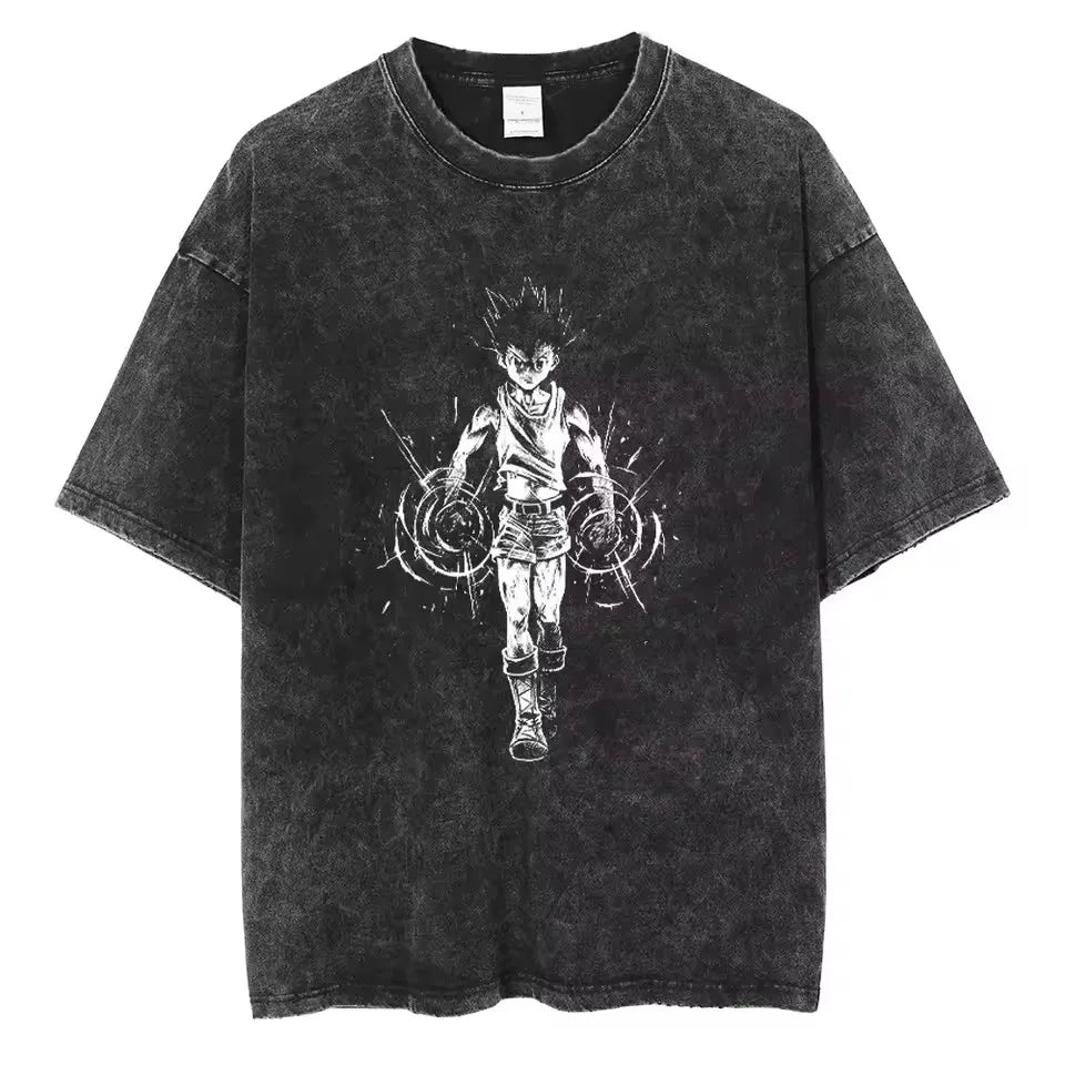 Summer Anime Print New Arrival Short sleeved Mens Clothes Tee Shirt Homme Graphic T-Shirts Men Tshirt for Men Ropa Hombre 50827