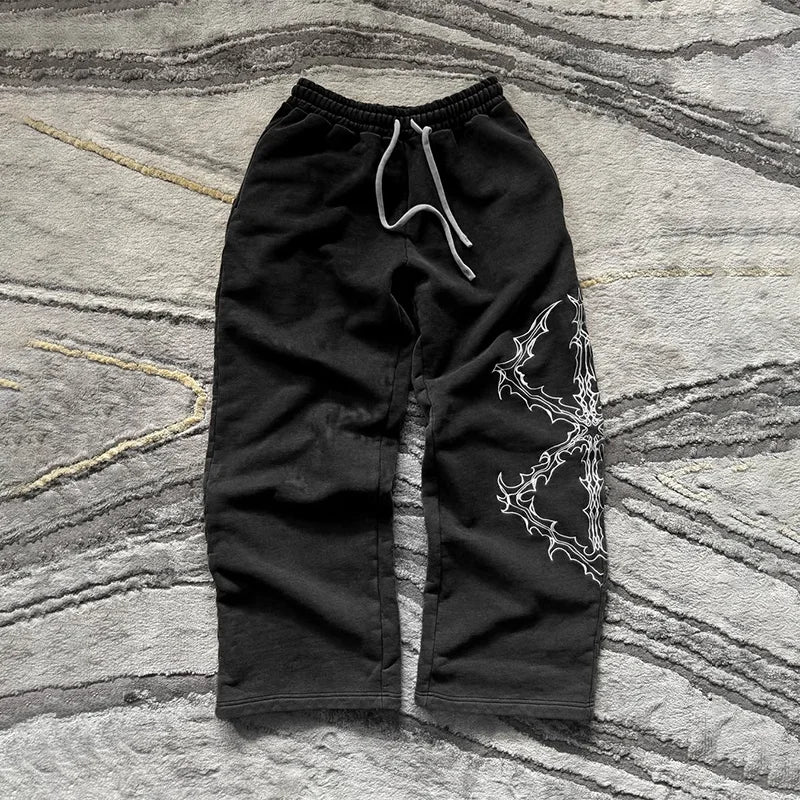 Y2K Letter Patch Embroidered Zippered Hooded Sweatshirt High Street Trend Comfortable Sweatpants Men Women Hip Hop Street Suit