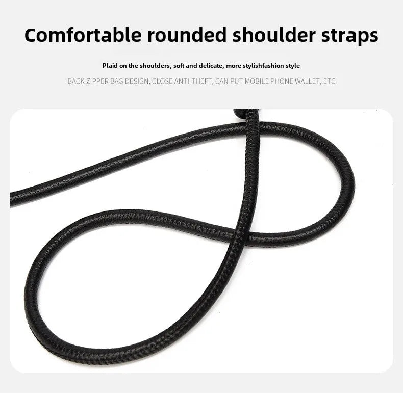 Brand Fashion Mini Bags Trend Designer Handbags Women'S Genuine Leather Casual Lady Shoulder Black Crossbody Bag for Girl