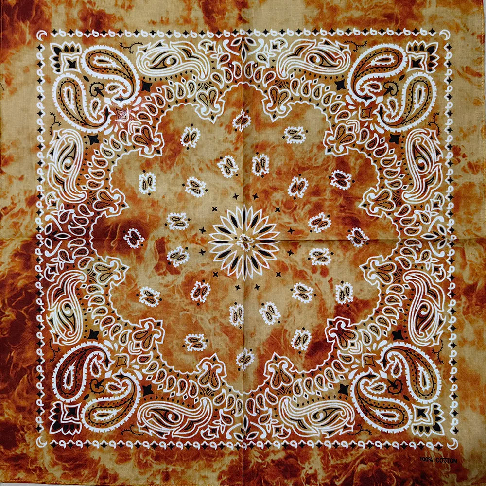 Nouvelle mode Hip Hop 100% coton Bandana carré écharpe 55 cm * 55 cm noir rouge Paisley bandeau imprimé pour femmes/hommes/garçons/filles